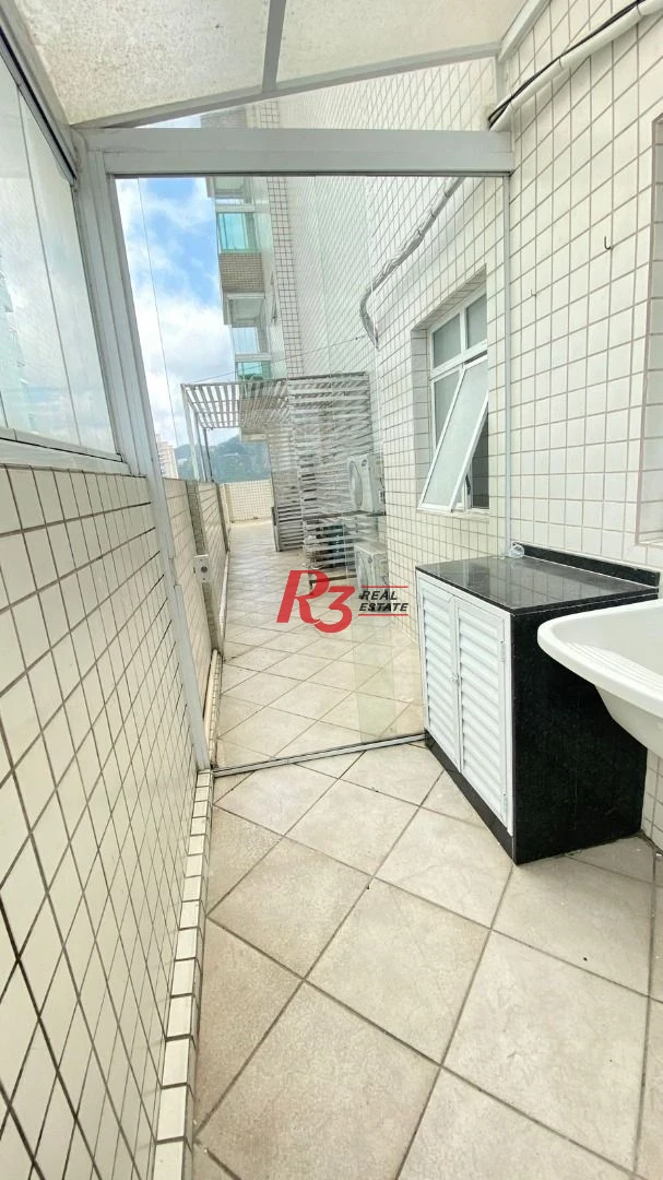 Apartamento Garden com 3 dormitórios à venda, 140 m² por R$ 1.595.000,00 - Pompéia - Santos/SP
