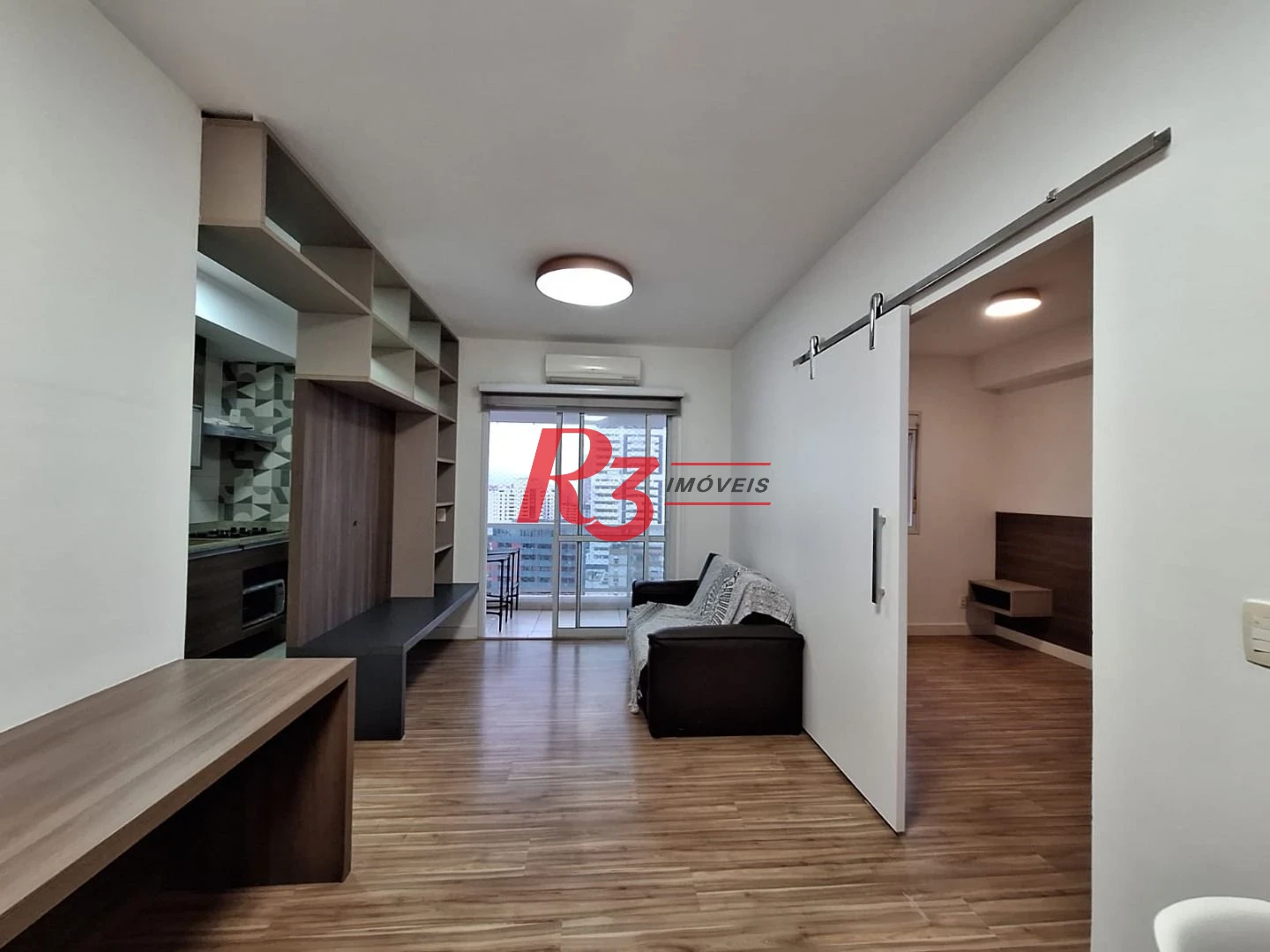Apartamento com 1 dormitório para alugar, 47 m² por R$ 4.700,00/mês - Boqueirão - Santos/SP