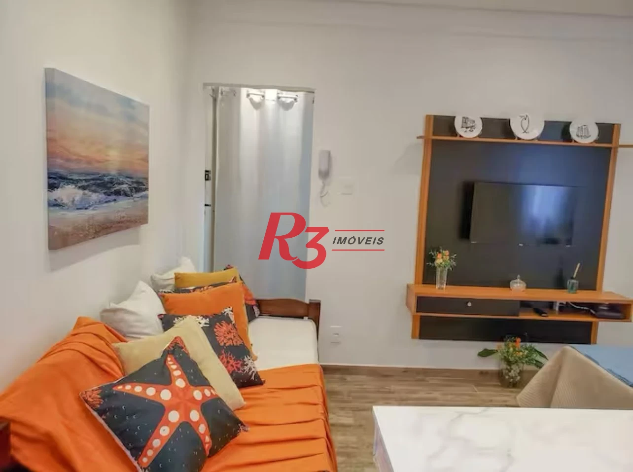 Kitnet para alugar, 30 m² por R$ 4.200,00/mês - Embaré - Santos/SP