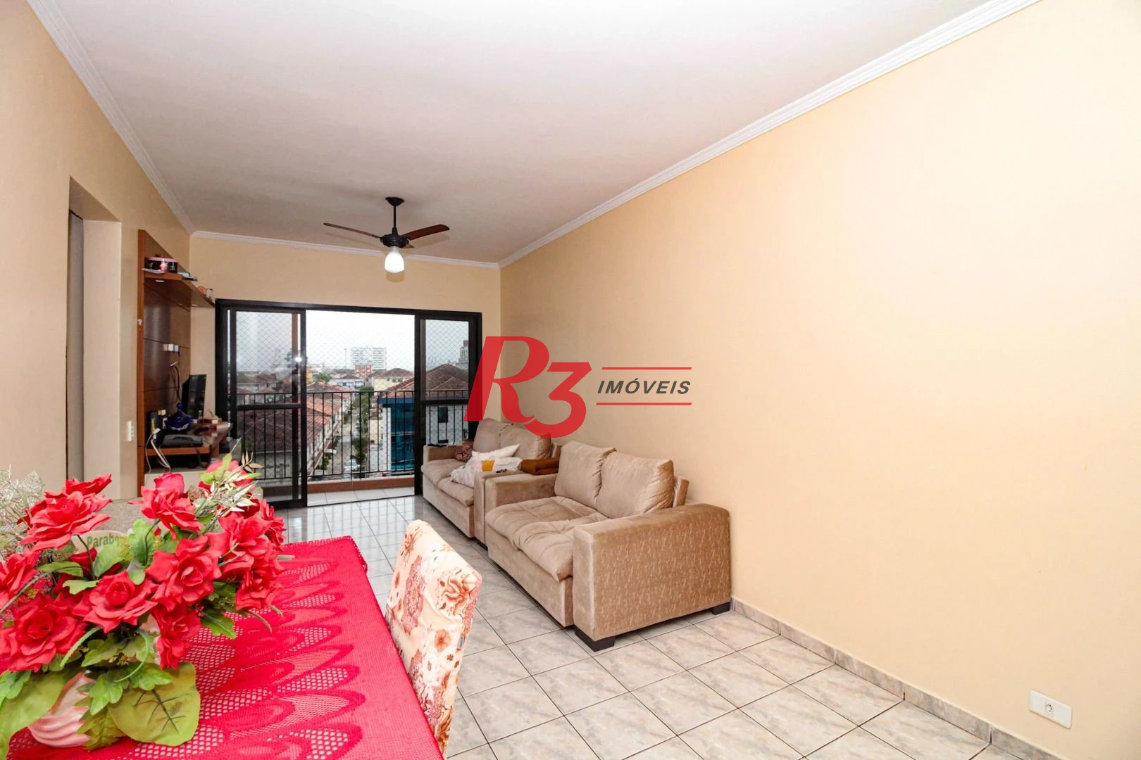 Apartamento com 2 dormitórios à venda, 101 m² por R$ 489.000,00 - Vila Matias - Santos/SP