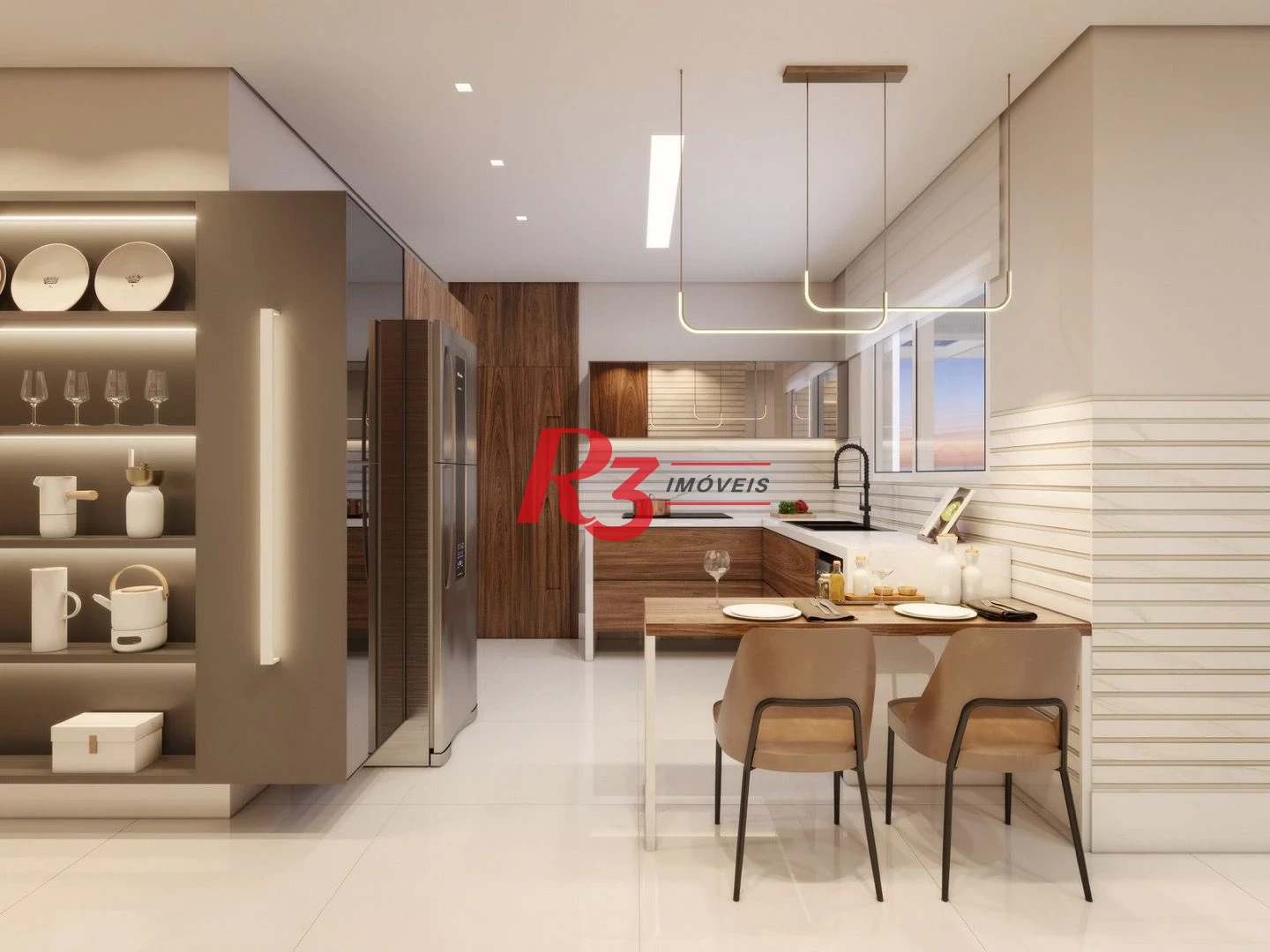 Cobertura com 3 suítes à venda, 214 m² - Ponta da Praia - Santos/SP