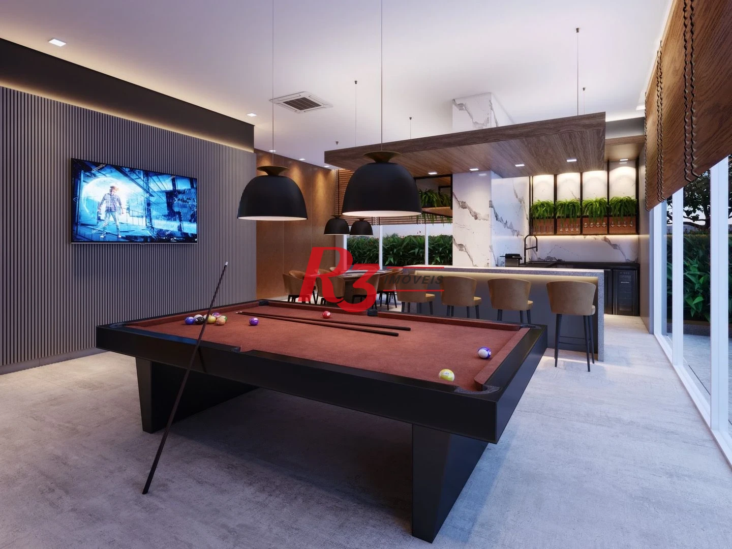 Cobertura com 3 suítes à venda, 214 m² - Ponta da Praia - Santos/SP
