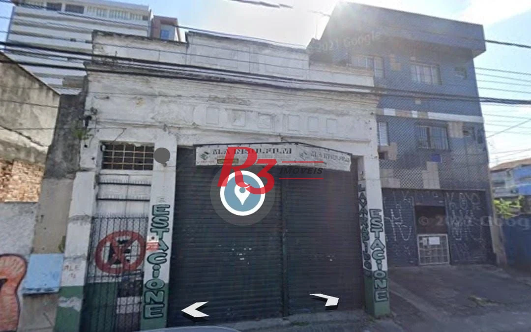 Galpão à venda, 160 m² por R$ 400.000,00 - Paquetá - Santos/SP