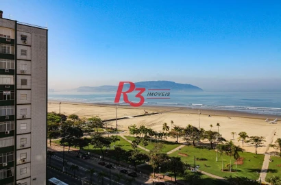 Apartamento para alugar, 81 m² por R$ 3.200,00/mês - José Menino - Santos/SP