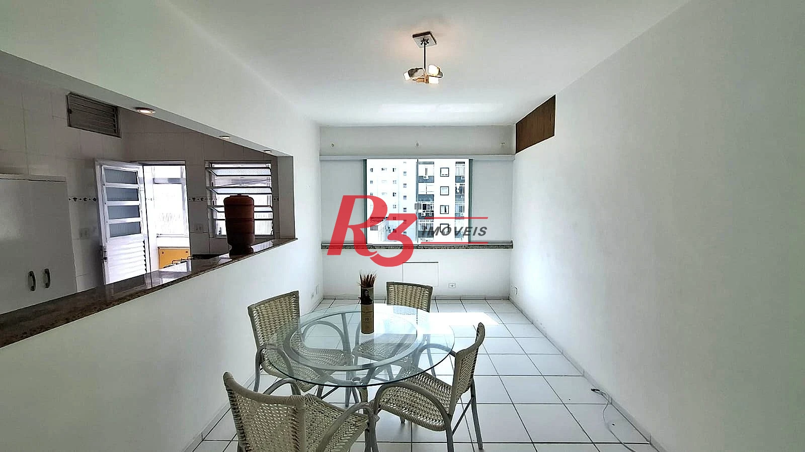 Apartamento para alugar, 81 m² por R$ 3.200,00/mês - José Menino - Santos/SP