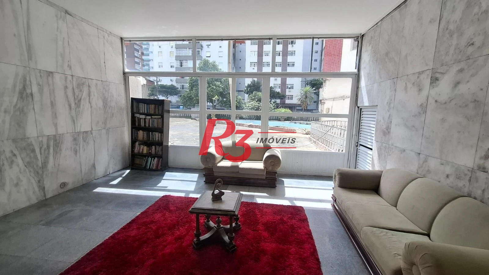 Apartamento para alugar, 81 m² por R$ 3.200,00/mês - José Menino - Santos/SP
