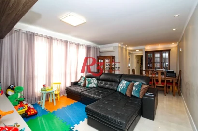 Apartamento à venda, 112 m² por R$ 840.000,00 - Ponta da Praia - Santos/SP