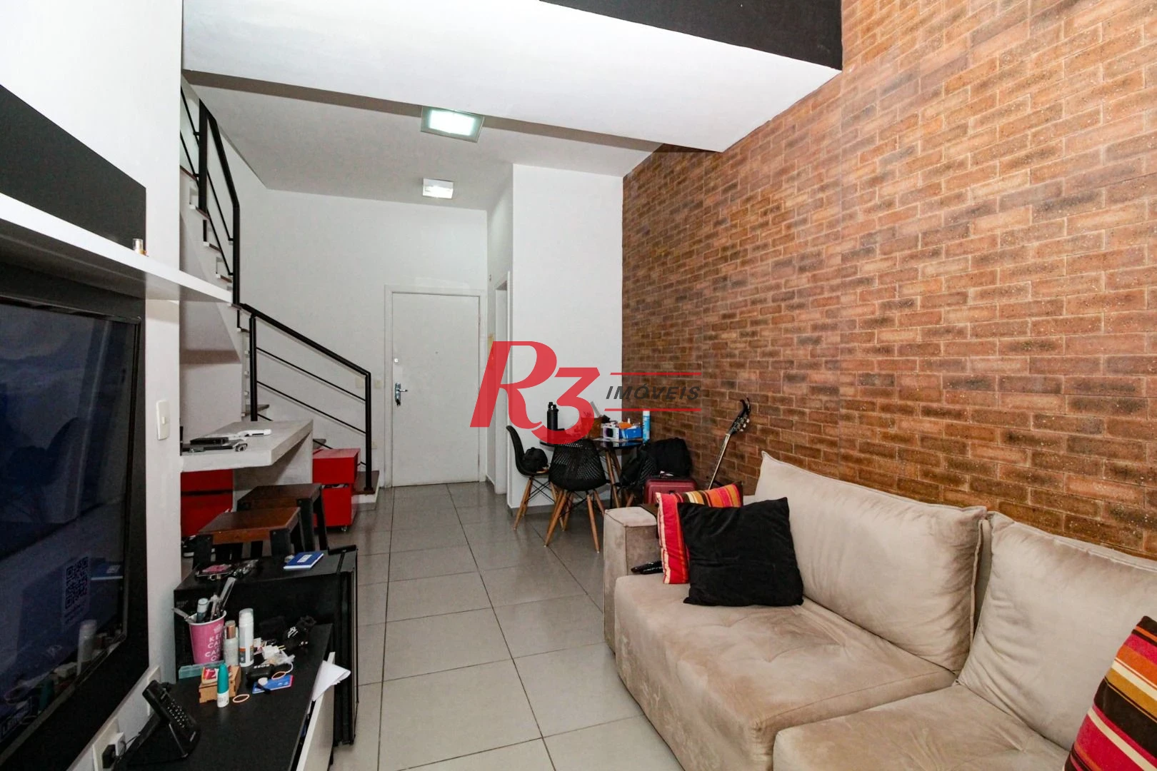 Apartamento para alugar, 69 m² por R$ 4.800,02/mês - Gonzaga - Santos/SP