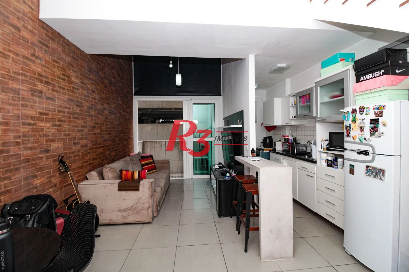 Apartamento para alugar, 69 m² por R$ 4.800,02/mês - Gonzaga - Santos/SP