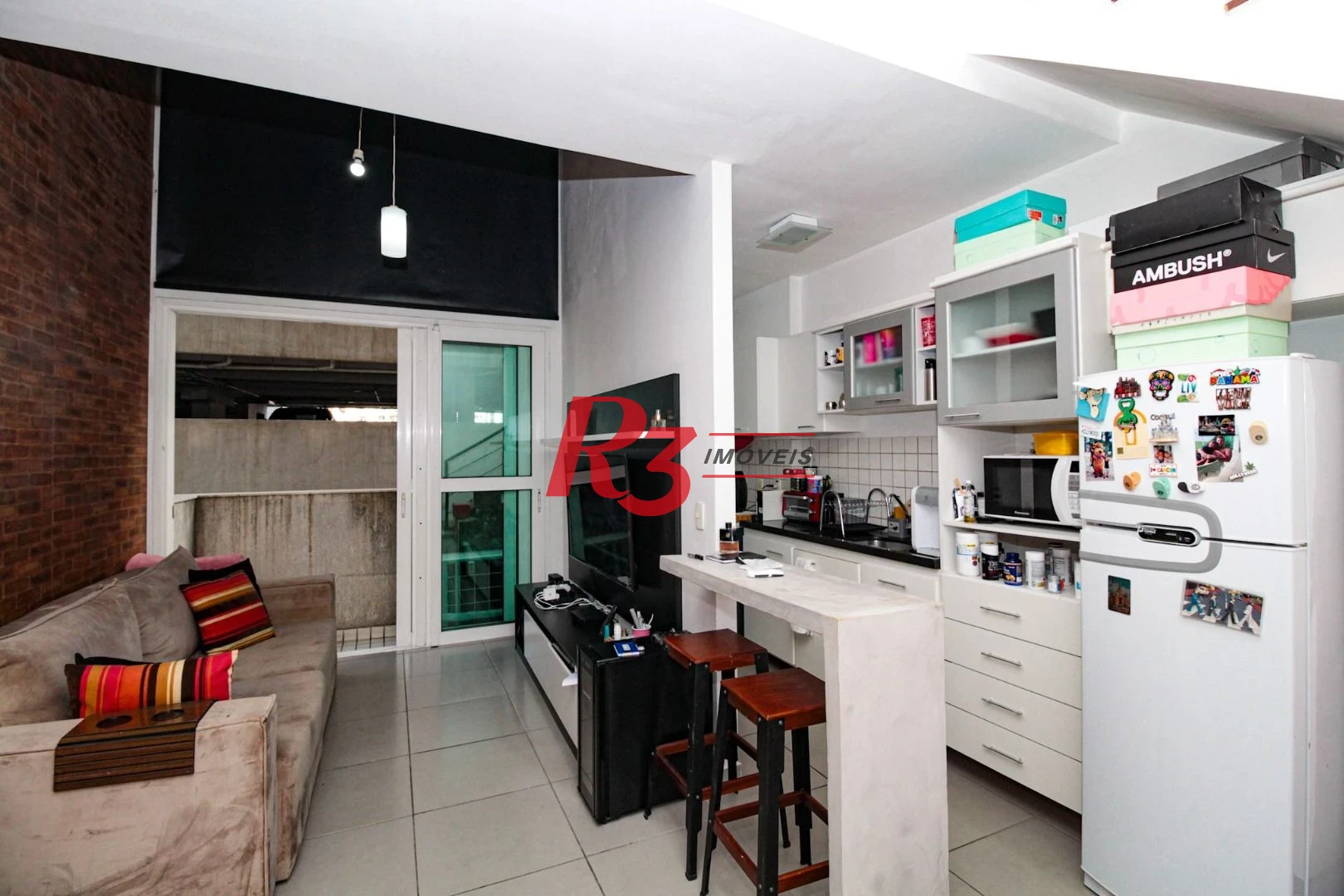 Apartamento para alugar, 69 m² por R$ 4.800,02/mês - Gonzaga - Santos/SP