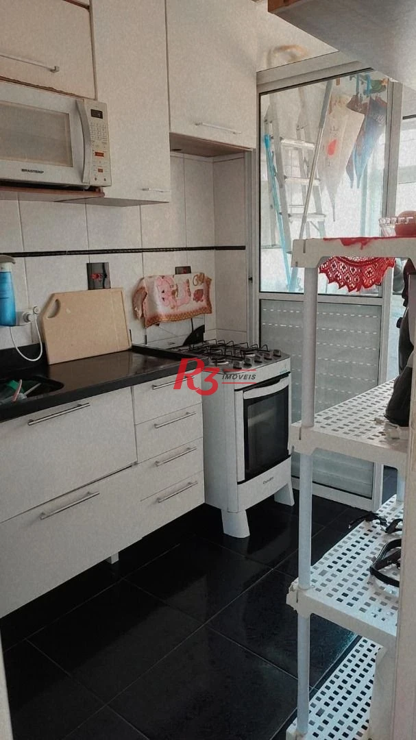 Apartamento com 2 dormitórios à venda, 58 m² por R$ 320.000,00 - Morro de Nova Cintra - Santos/SP