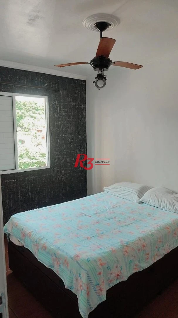 Apartamento com 2 dormitórios à venda, 58 m² por R$ 320.000,00 - Morro de Nova Cintra - Santos/SP