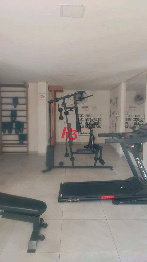 Apartamento com 2 dormitórios à venda, 58 m² por R$ 320.000,00 - Morro de Nova Cintra - Santos/SP