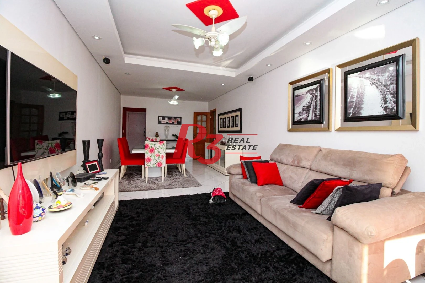 Apartamento com 3 dormitórios à venda, 151 m² por R$ 930.000,00 - Gonzaga - Santos/SP