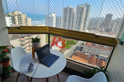 Apartamento Duplex à venda, 200 m² por R$ 1.300.000,00 - Aviação - Praia Grande/SP