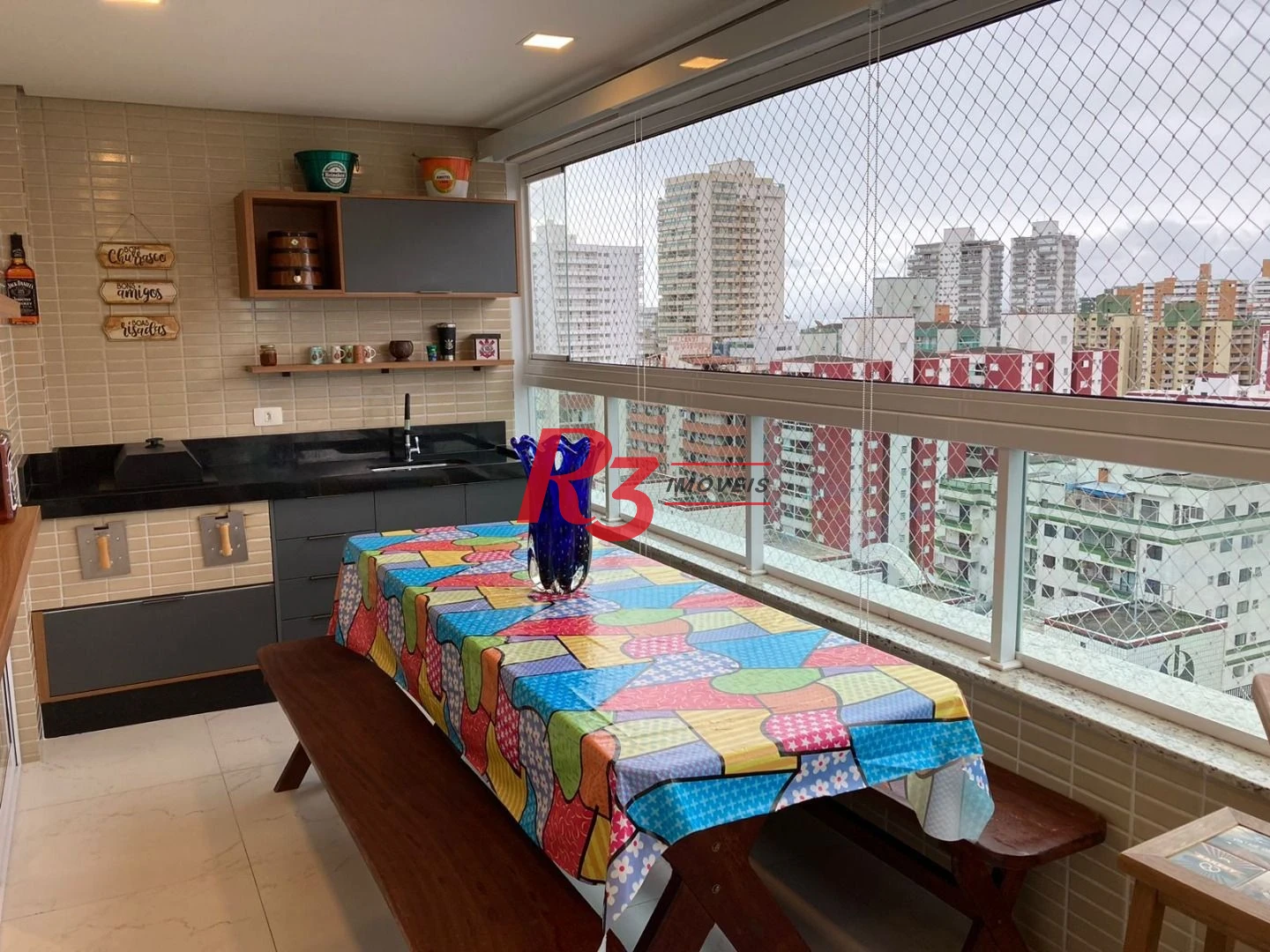 Apartamento à venda, 112 m² por R$ 1.400.000,00 - Canto do Forte - Praia Grande/SP