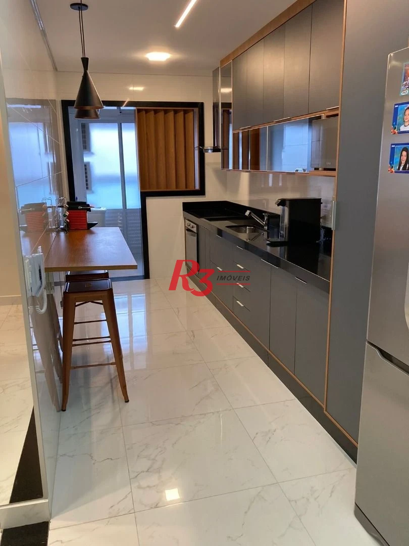 Apartamento à venda, 112 m² por R$ 1.400.000,00 - Canto do Forte - Praia Grande/SP