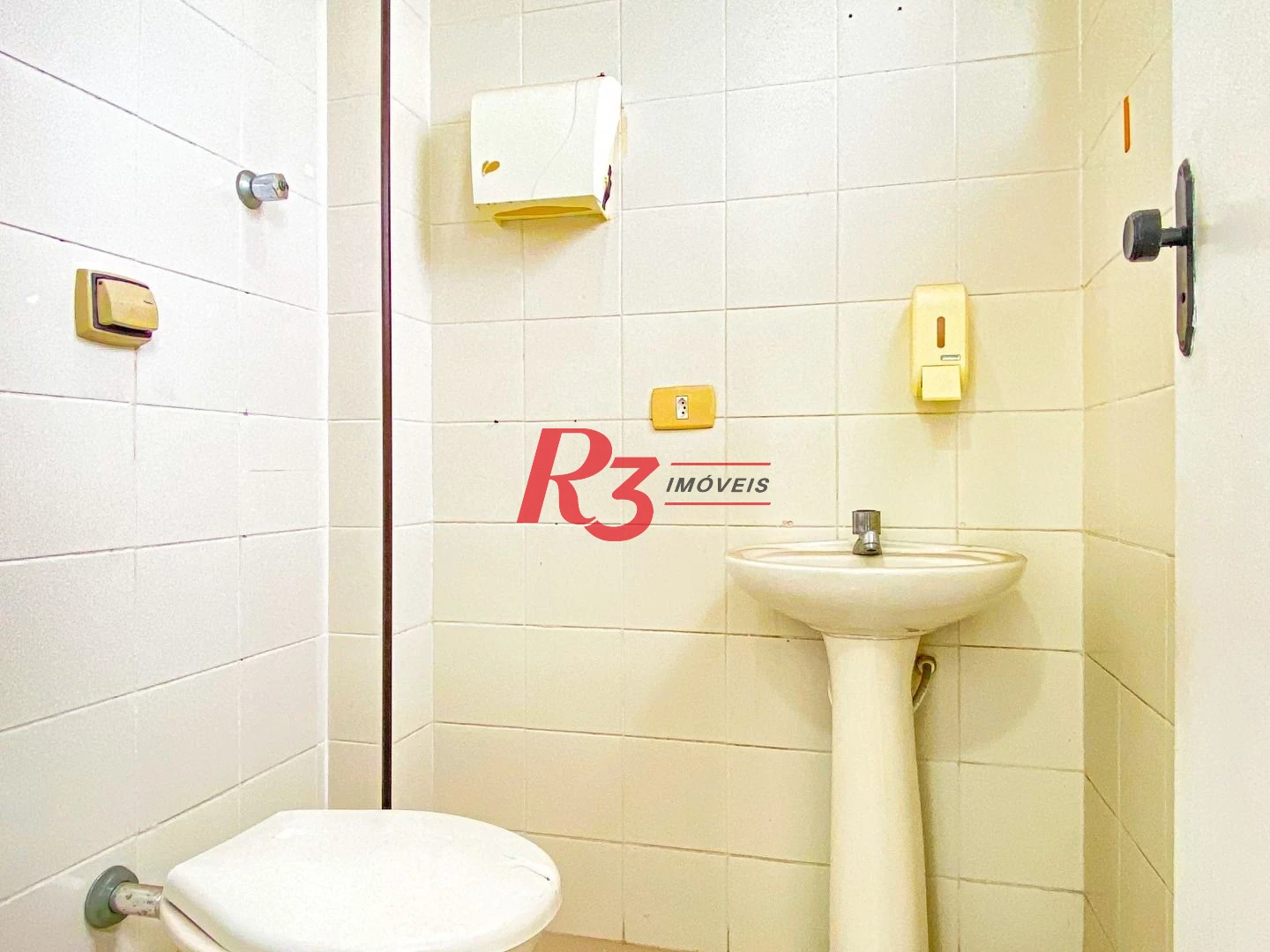 Sala para alugar, 44 m² por R$ 2.900,02/mês - Gonzaga - Santos/SP