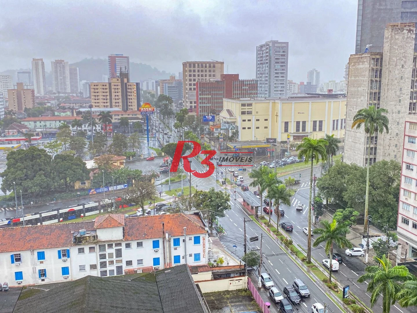 Sala para alugar, 44 m² por R$ 2.900,02/mês - Gonzaga - Santos/SP