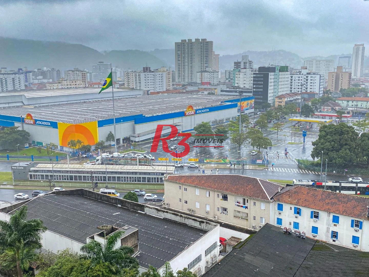 Sala para alugar, 44 m² por R$ 2.900,02/mês - Gonzaga - Santos/SP
