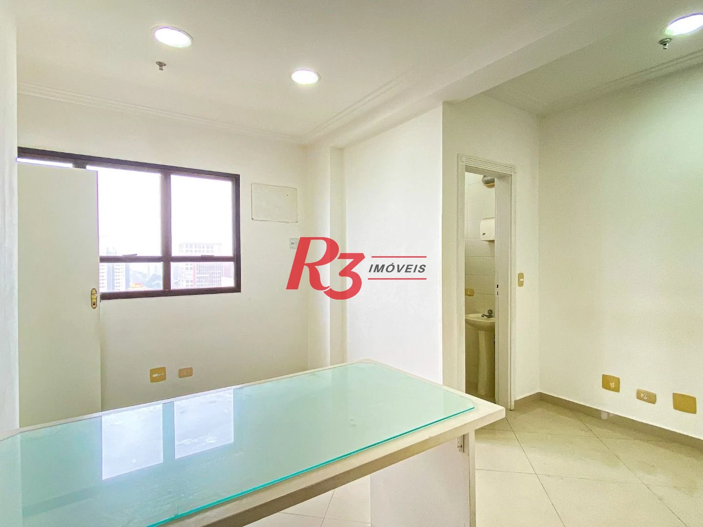 Sala para alugar, 44 m² por R$ 2.900,02/mês - Gonzaga - Santos/SP