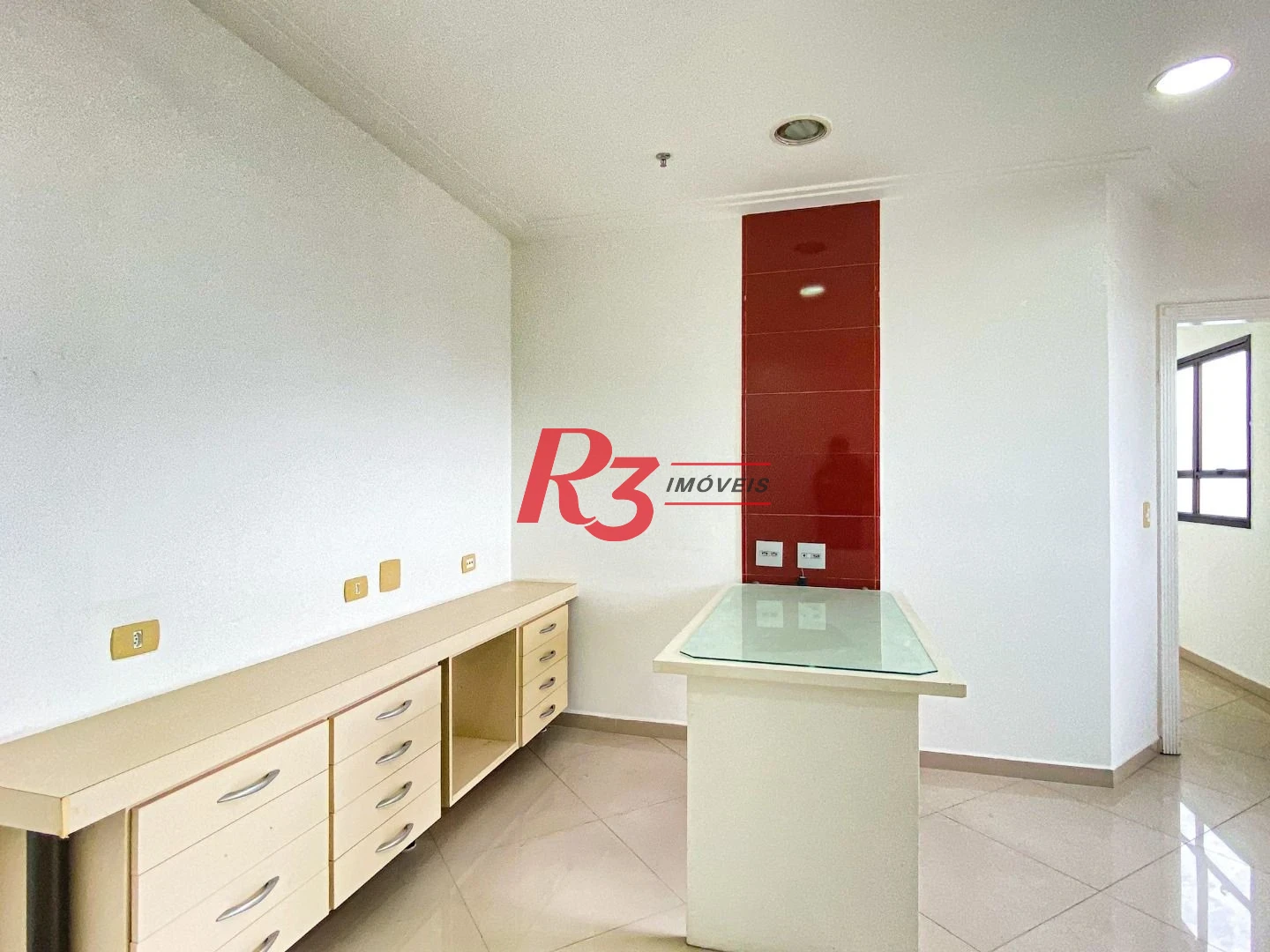 Sala para alugar, 44 m² por R$ 2.900,02/mês - Gonzaga - Santos/SP