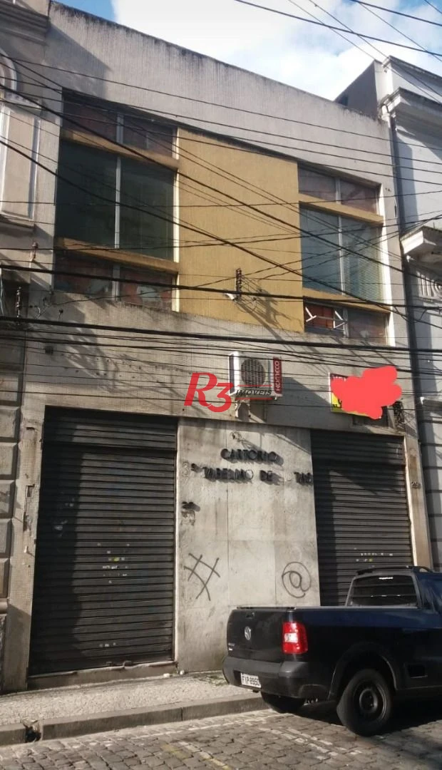 Locação de ponto em sobrado comercial no centro de Santos