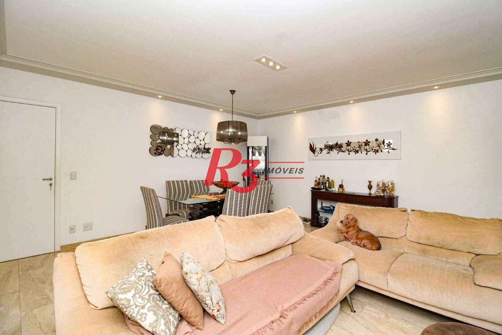 Apartamento com 3 dormitórios à venda, 150 m² por R$ 1.500.000,00 - Marapé - Santos/SP