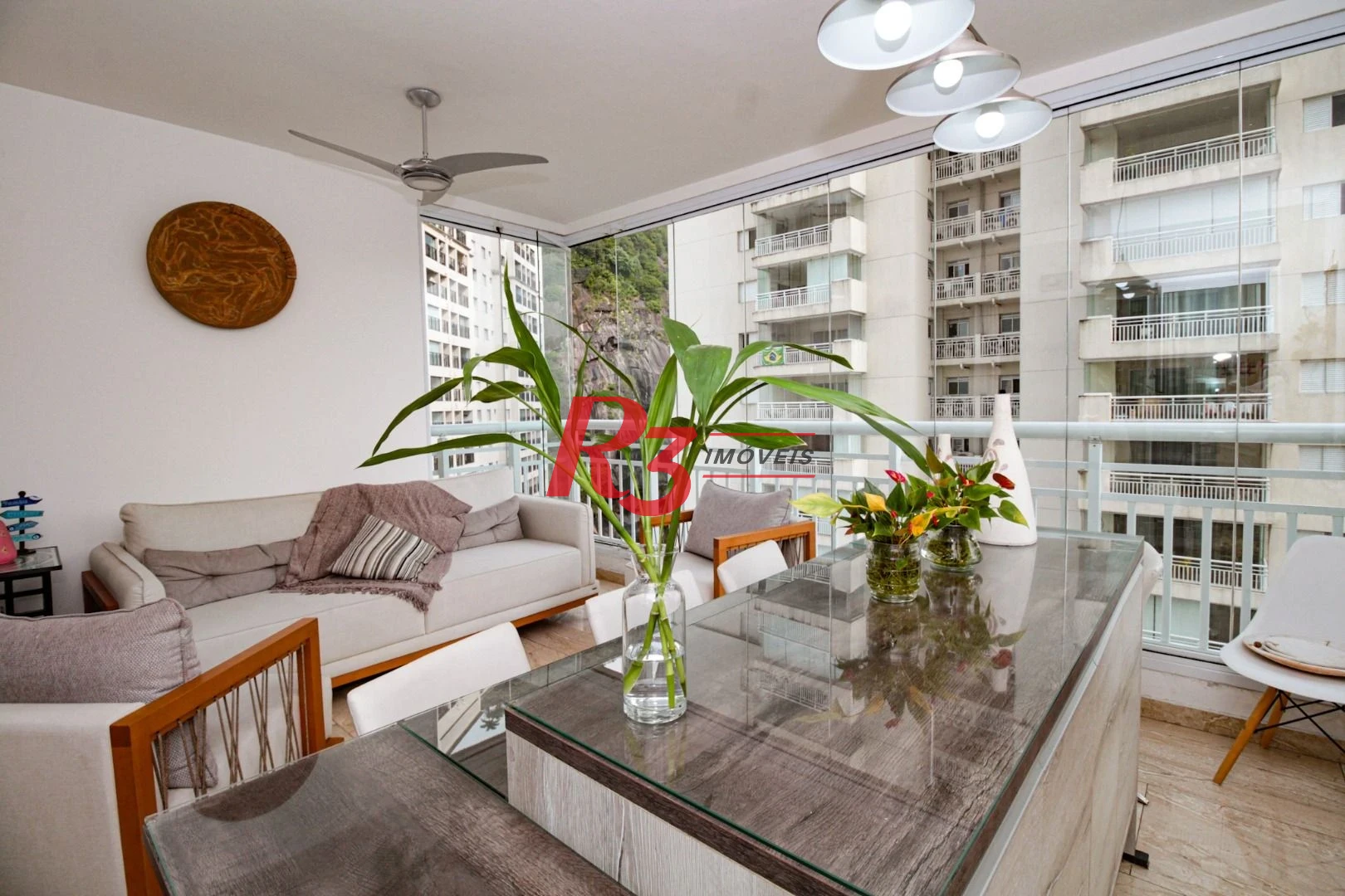 Apartamento com 3 dormitórios à venda, 150 m² por R$ 1.500.000,00 - Marapé - Santos/SP