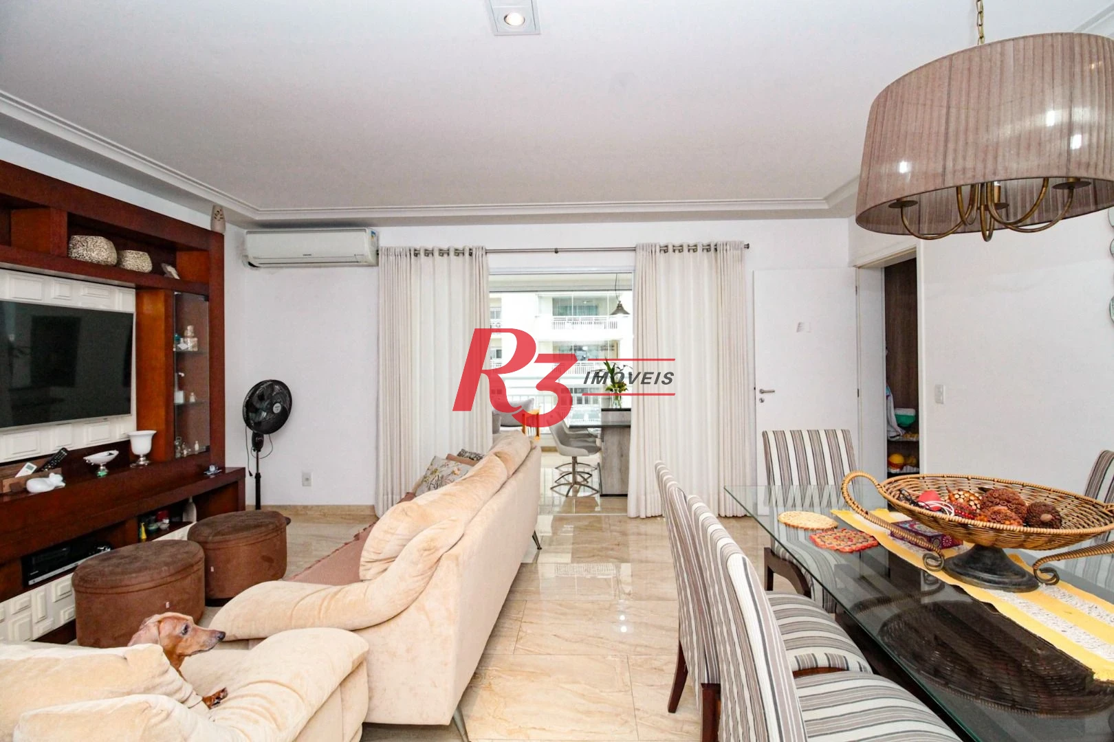 Apartamento com 3 dormitórios à venda, 150 m² por R$ 1.500.000,00 - Marapé - Santos/SP