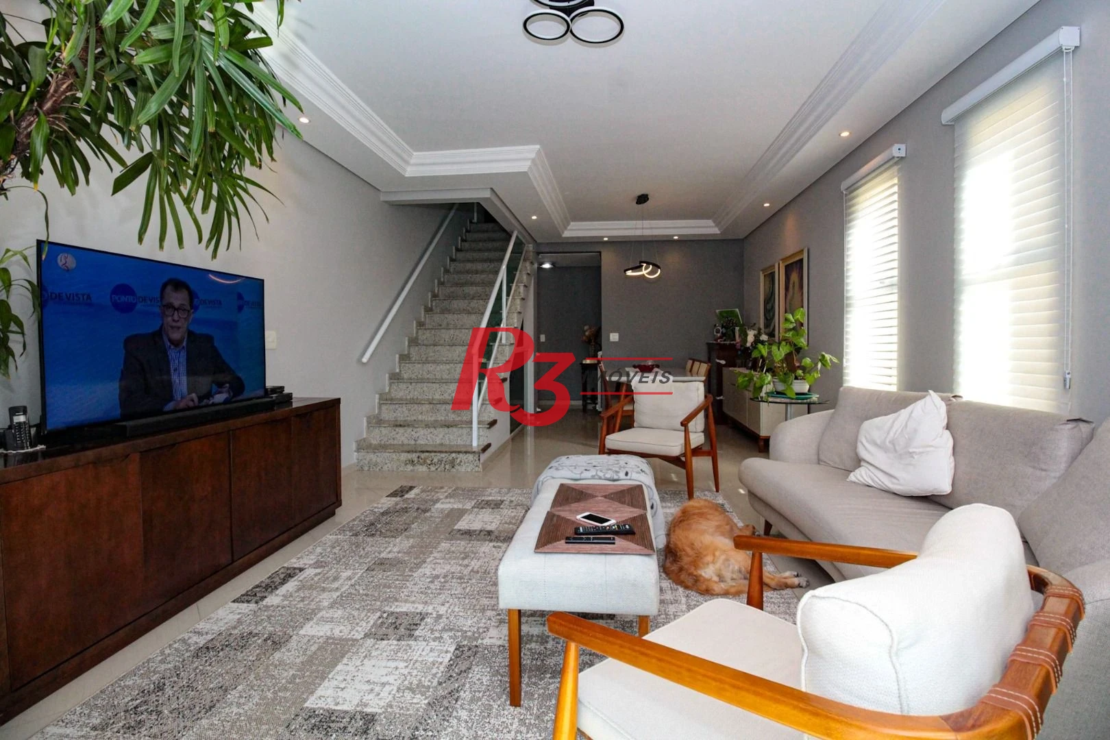 Sobrado com 4 dormitórios à venda, 227 m² por R$ 1.700.000,00 - Boqueirão - Santos/SP