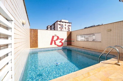 Sobrado com 4 dormitórios à venda, 227 m² por R$ 1.800.000,00 - Boqueirão - Santos/SP