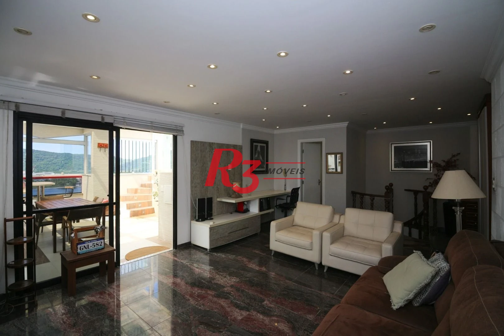 Cobertura à venda, 277 m² por R$ 1.720.000,00 - Ponta da Praia - Santos/SP