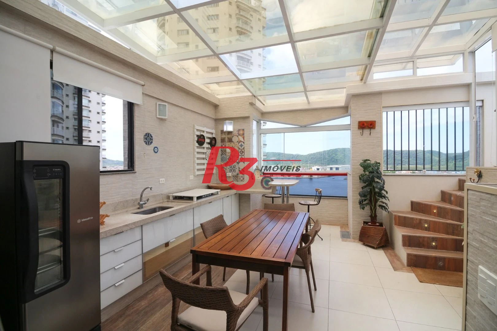 Cobertura à venda, 277 m² por R$ 1.720.000,00 - Ponta da Praia - Santos/SP