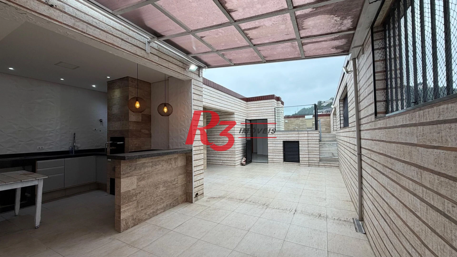 Cobertura com 3 dormitórios para alugar, 200 m² por R$ 14.010,00/mês - Campo Grande - Santos/SP