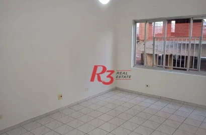 Apartamento com 3 dormitórios para alugar, 107 m² por R$ 5.900,00/mês - Campo Grande - Santos/SP
