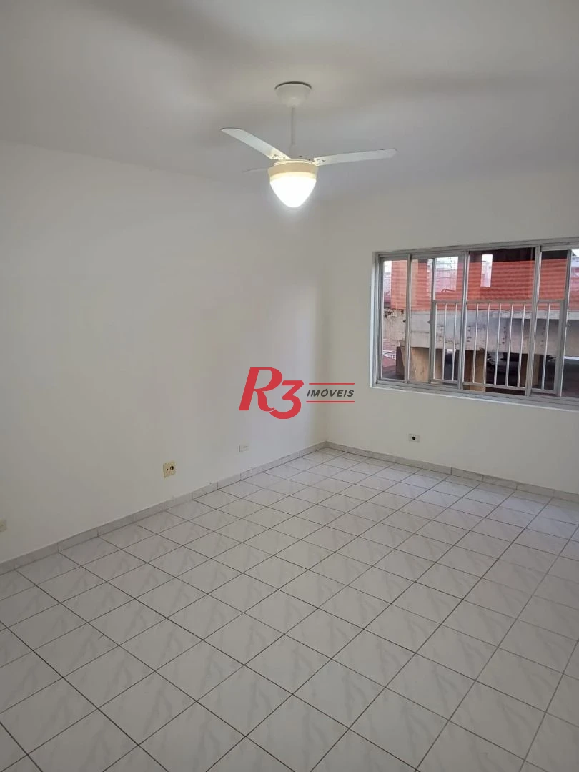 Apartamento para alugar, 107 m² por R$ 5.900,00/mês - Campo Grande - Santos/SP