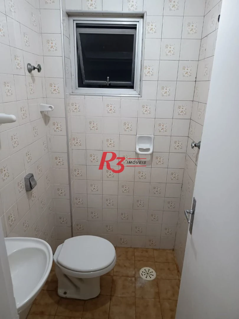 Apartamento para alugar, 107 m² por R$ 5.900,00/mês - Campo Grande - Santos/SP