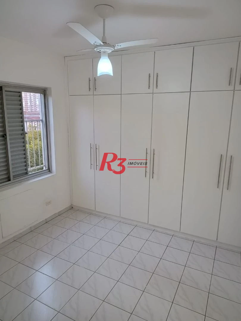 Apartamento para alugar, 107 m² por R$ 5.900,00/mês - Campo Grande - Santos/SP