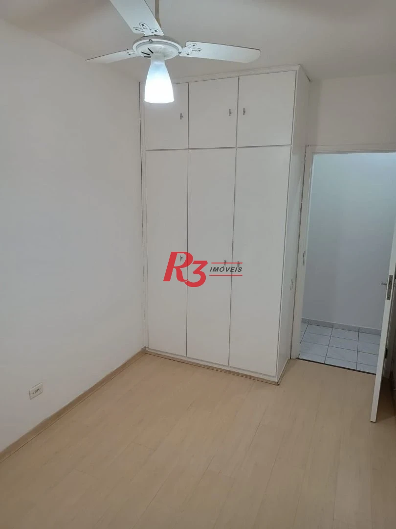 Apartamento para alugar, 107 m² por R$ 5.900,00/mês - Campo Grande - Santos/SP