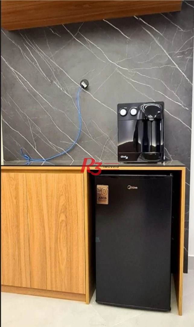 Sala, 52 m² - venda por R$ 480.000,00 ou aluguel por R$ 6.420,00/mês - Marapé - Santos/SP