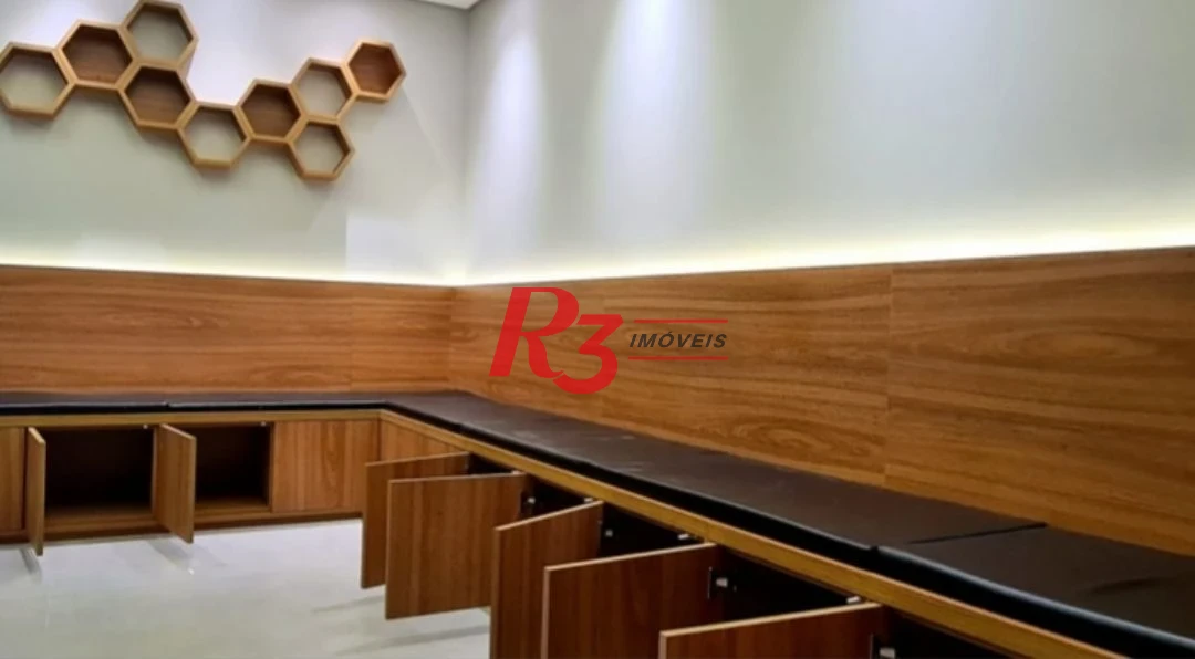Sala, 52 m² - venda por R$ 480.000,00 ou aluguel por R$ 6.420,00/mês - Marapé - Santos/SP