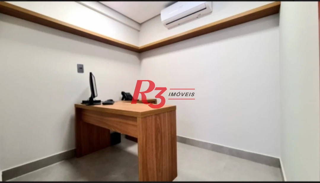 Sala, 52 m² - venda por R$ 480.000,00 ou aluguel por R$ 6.420,00/mês - Marapé - Santos/SP
