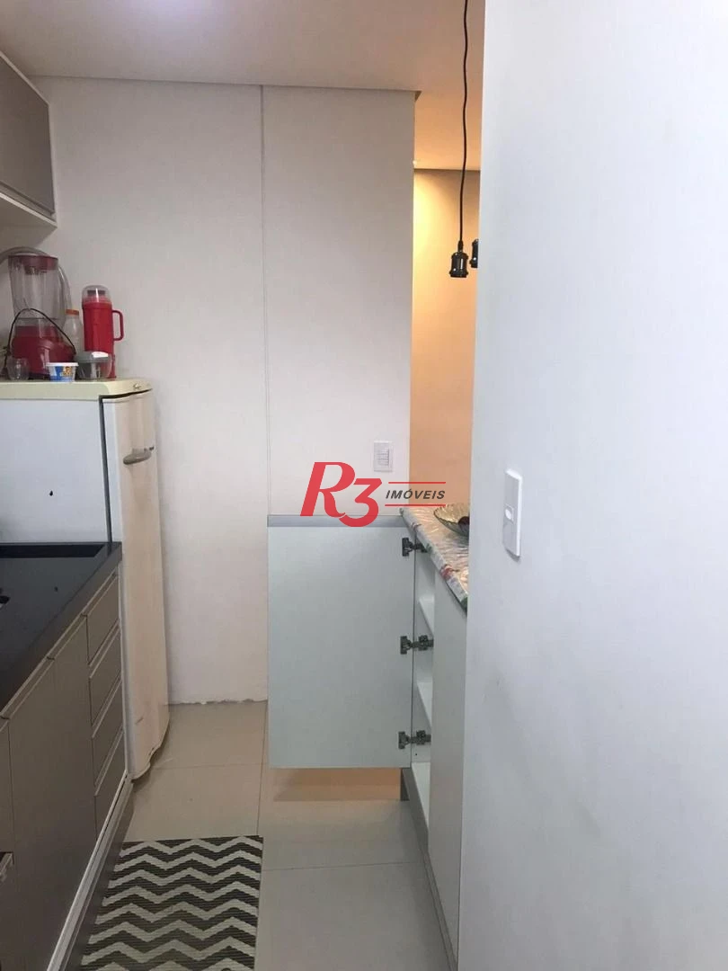 Apartamento à venda, 45 m² por R$ 304.000,00 - Castelo - Santos/SP