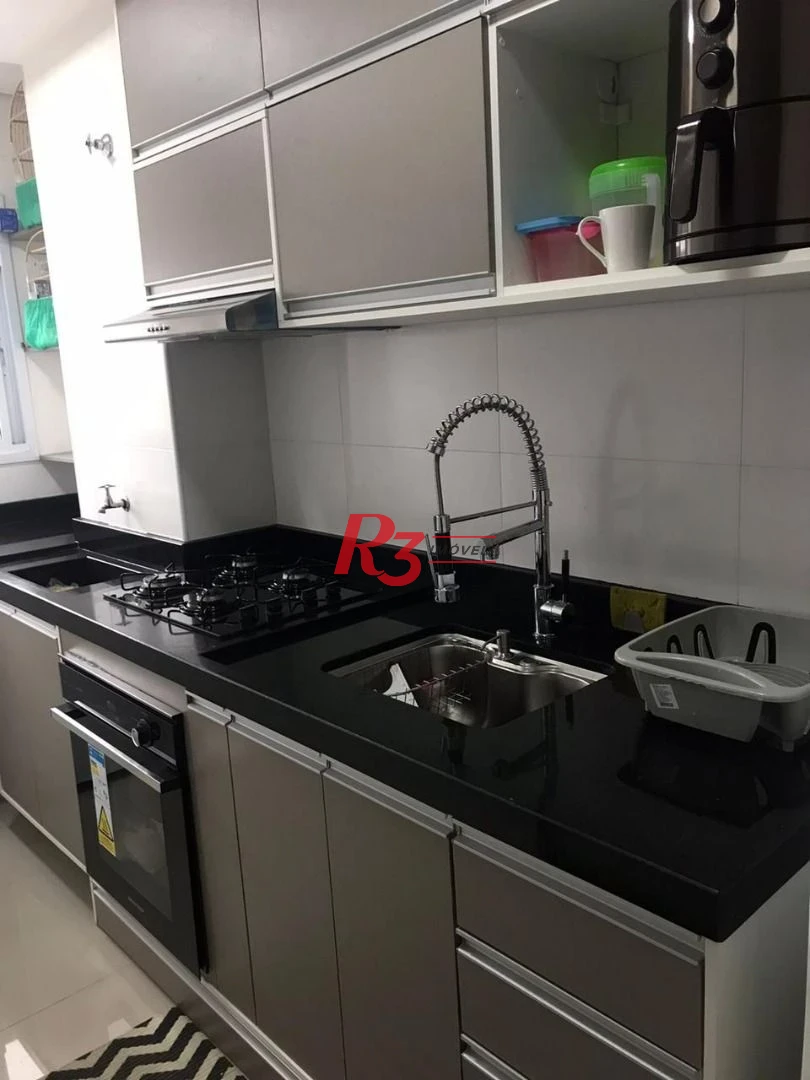 Apartamento à venda, 45 m² por R$ 304.000,00 - Castelo - Santos/SP