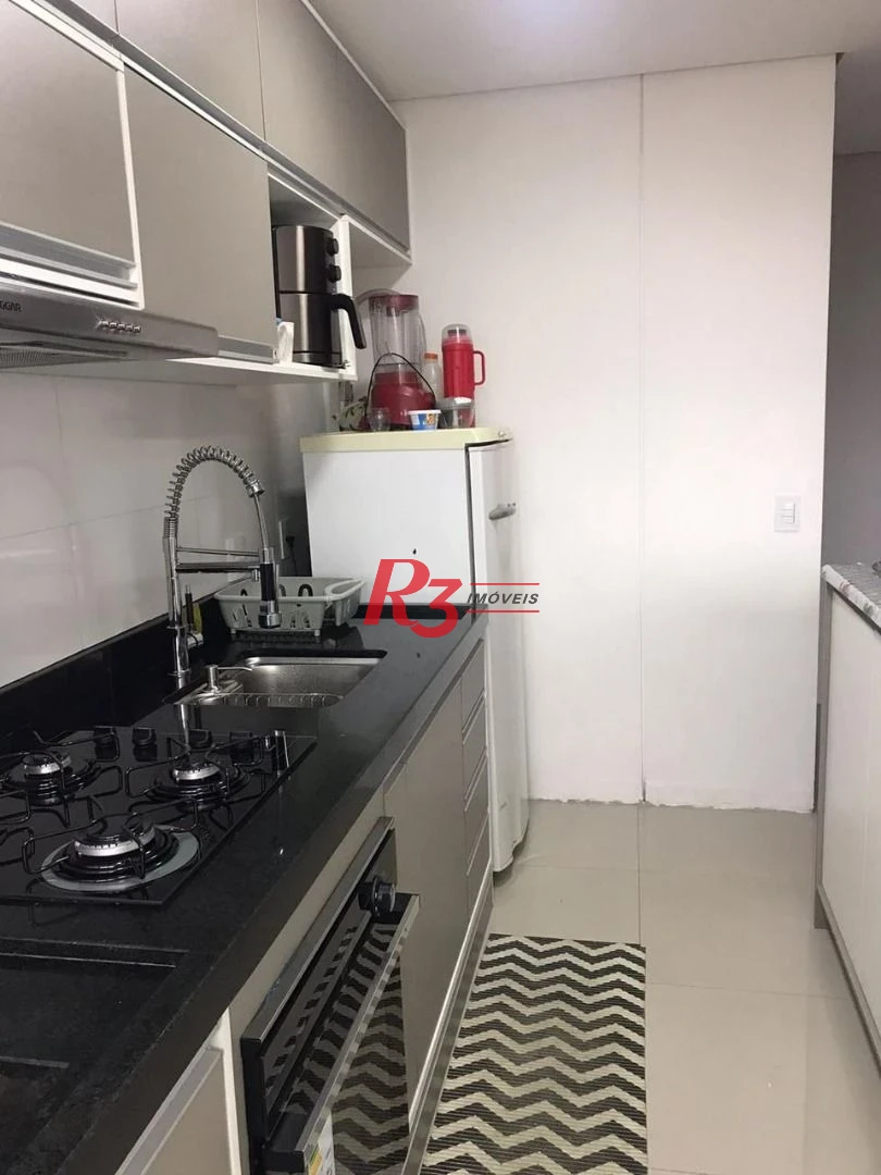 Apartamento à venda, 45 m² por R$ 304.000,00 - Castelo - Santos/SP
