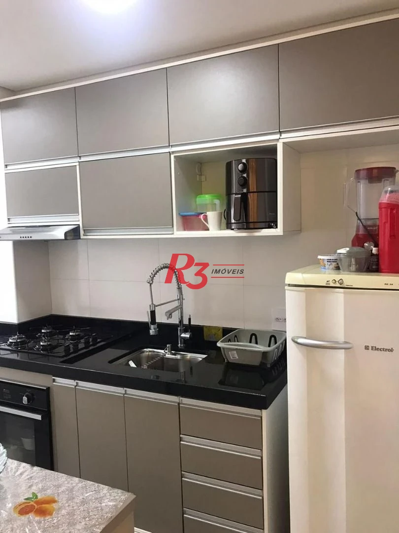 Apartamento à venda, 45 m² por R$ 304.000,00 - Castelo - Santos/SP