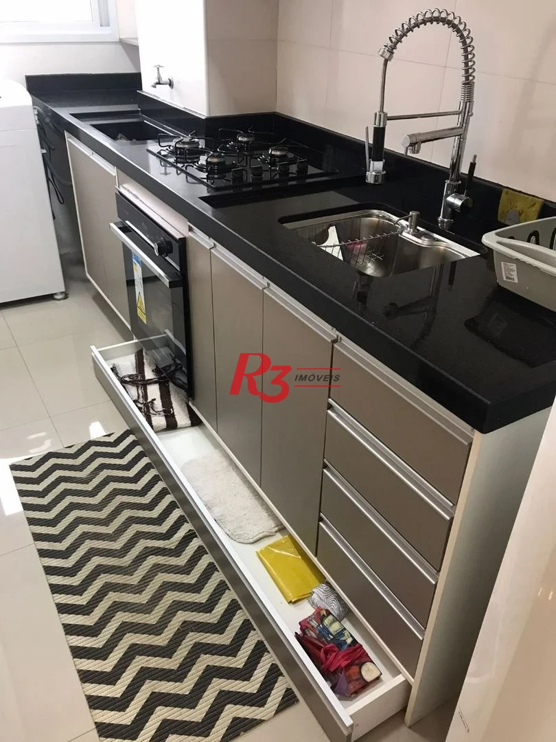 Apartamento à venda, 45 m² por R$ 304.000,00 - Castelo - Santos/SP