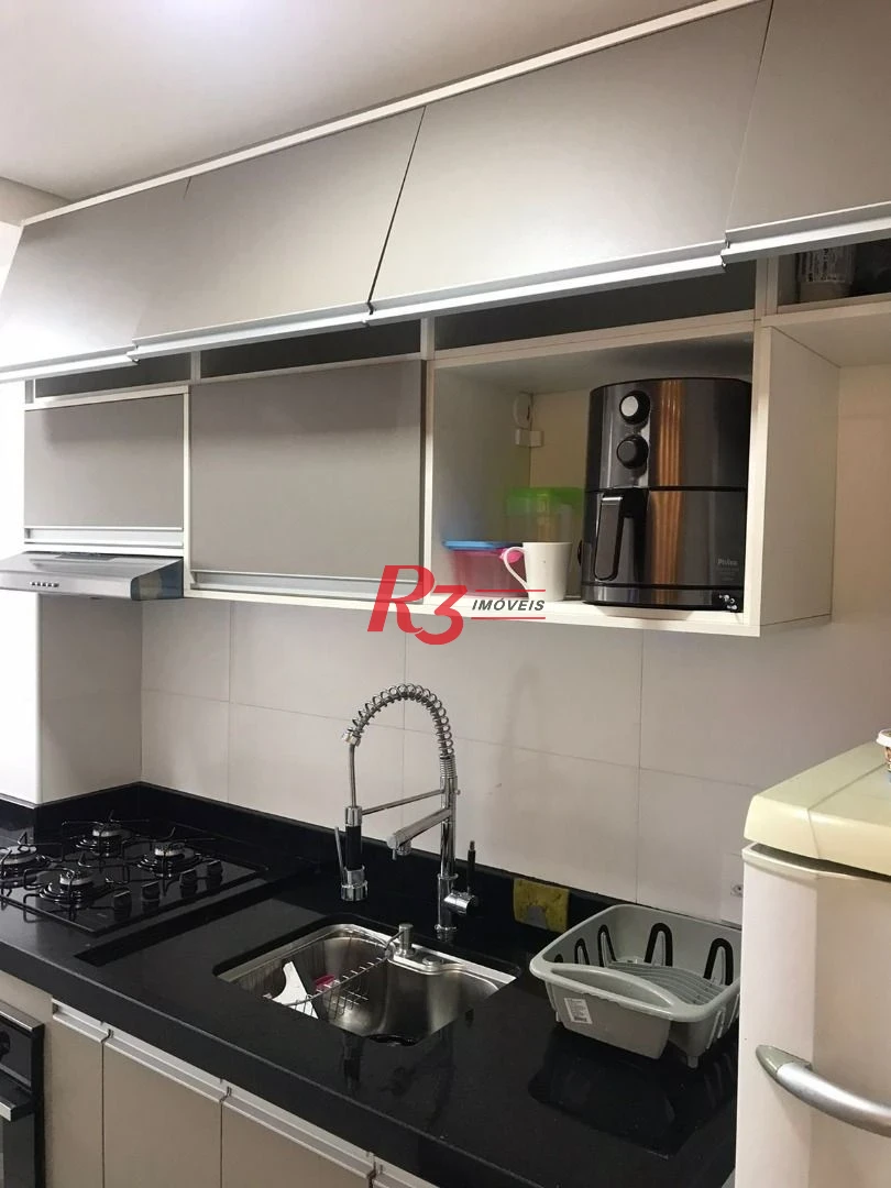 Apartamento à venda, 45 m² por R$ 304.000,00 - Castelo - Santos/SP