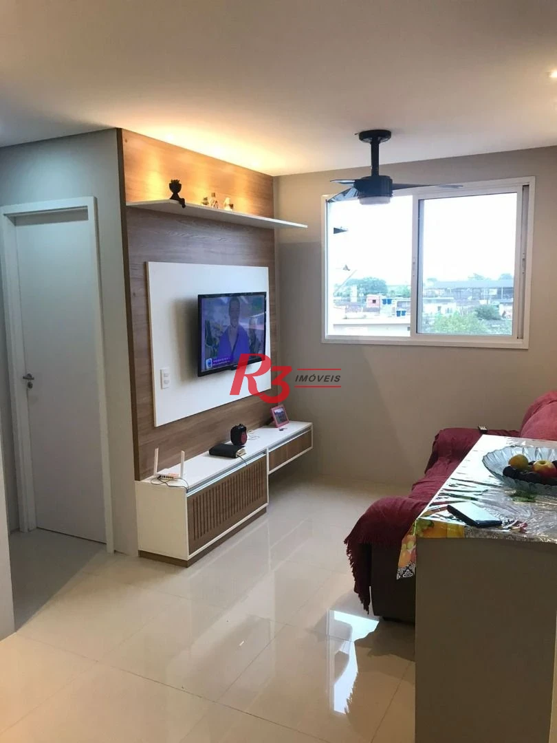 Apartamento à venda, 45 m² por R$ 304.000,00 - Castelo - Santos/SP